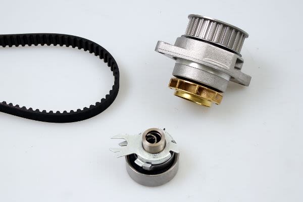 Kit de bomba de agua y correa de distribución HEPU PK05400 para Volkswagen Polo