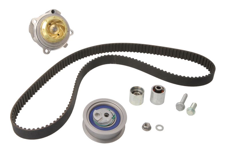 Kit de bomba de agua y correa de distribución HEPU PK05721 para Volkswagen Golf V