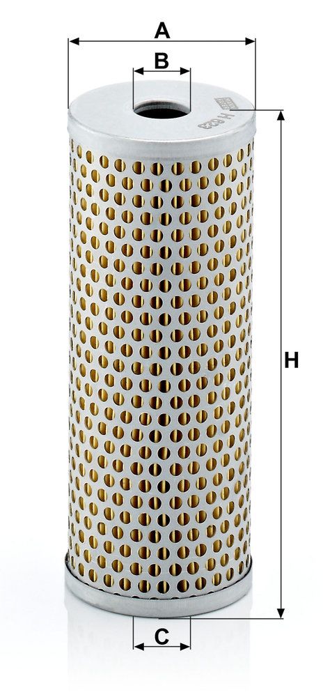 Filtro hidráulico de dirección MANN-FILTER H 623 para MAN TGS I