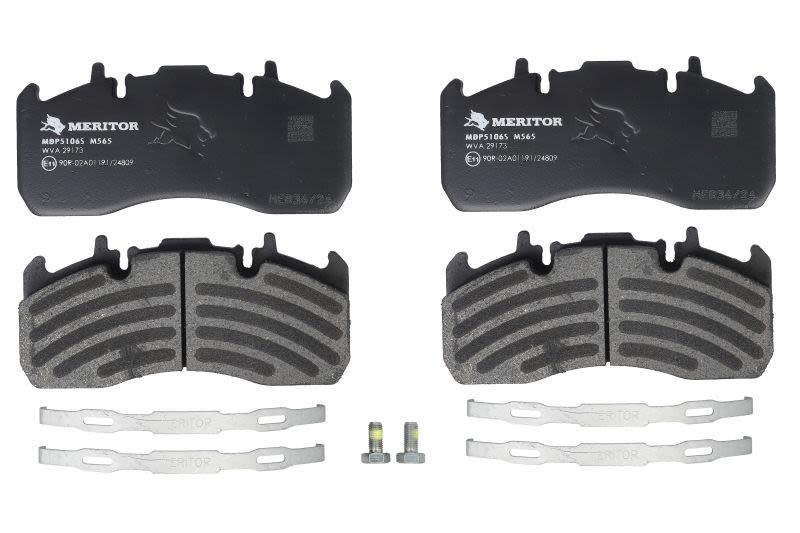 Pastillas de freno de disco MERITOR MDP5106 para Volvo FH