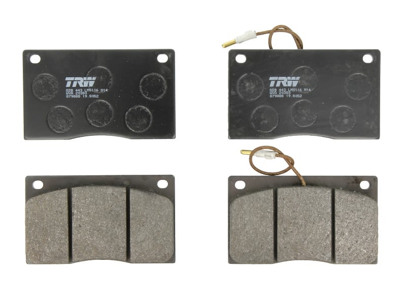 Pastillas de freno de disco TRW GDB443 para Renault Master I