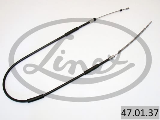 Cable de freno de estacionamiento LINEX 47.01.37 para Volkswagen Transporter T3