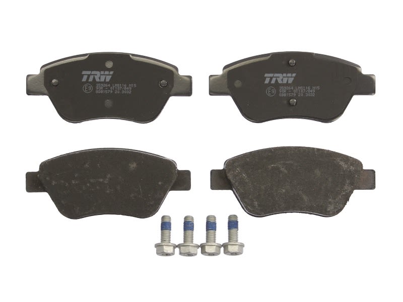 Pastillas de freno de disco TRW GDB1579 para Fiat Punto EVO