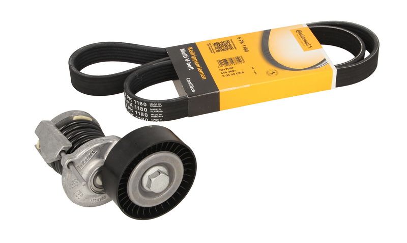 Juego de correa multinervada CONTITECH 6PK1180K2 para Volkswagen Polo IV