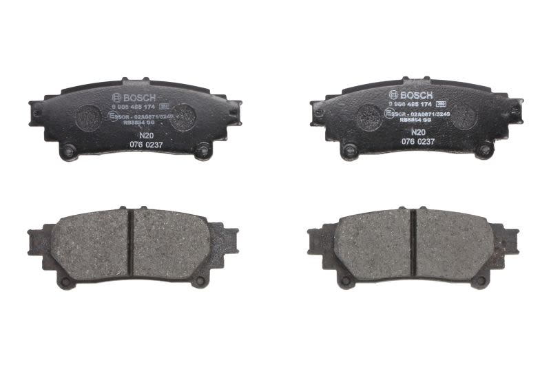 Pastillas de freno de disco BOSCH 0 986 495 174 para Toyota Prius Plus