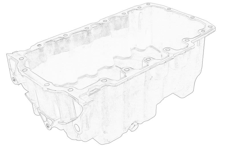 Cárter de aceite OE VW 04L 103 603F para Volkswagen Transporter T6