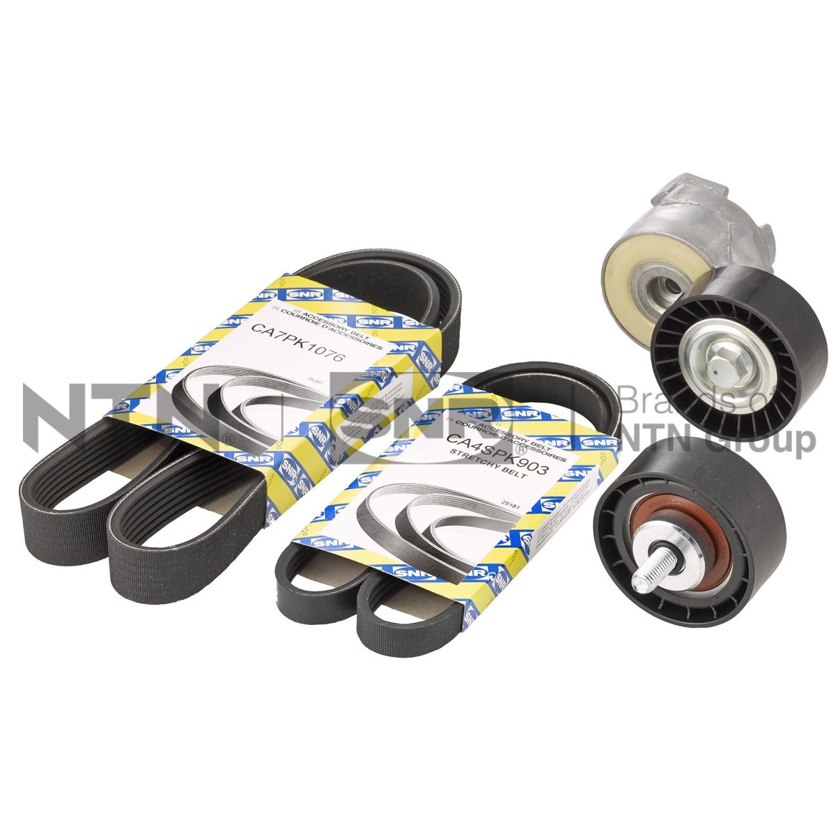 Juego de correa multinervada SNR KA858.16 para Fiat Ducato