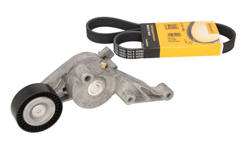 Juego de correa multinervada CONTITECH 6PK1050K1 para Volkswagen Golf V