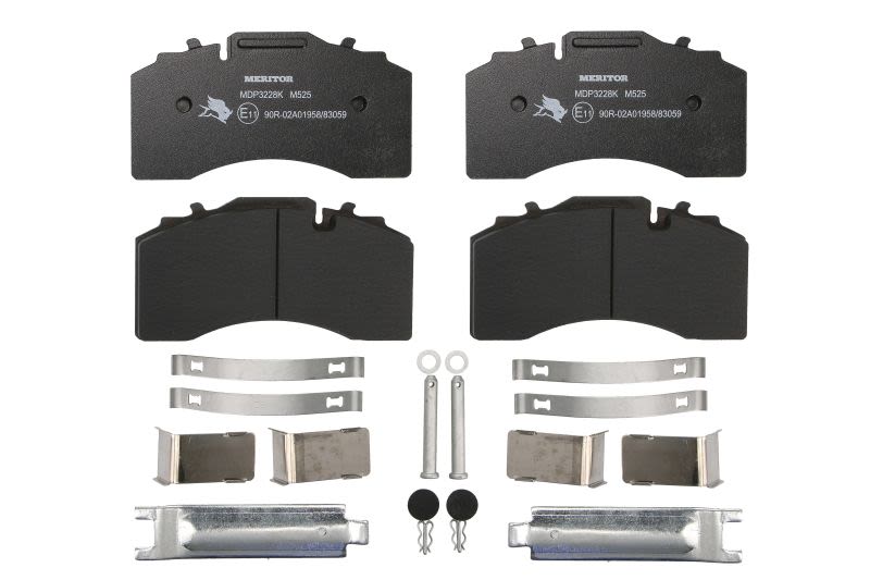 Pastillas de freno de disco MERITOR MDP3228K