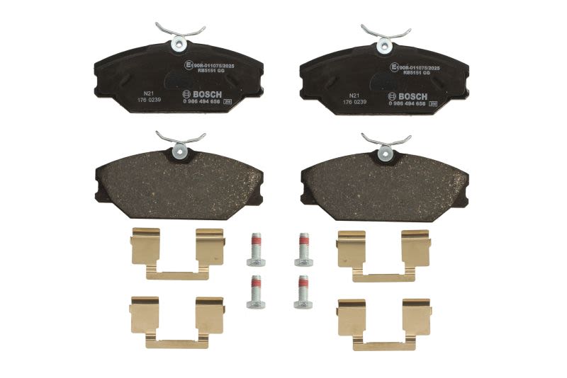 Pastillas de freno de disco BOSCH 0 986 494 656 para Renault Clio II
