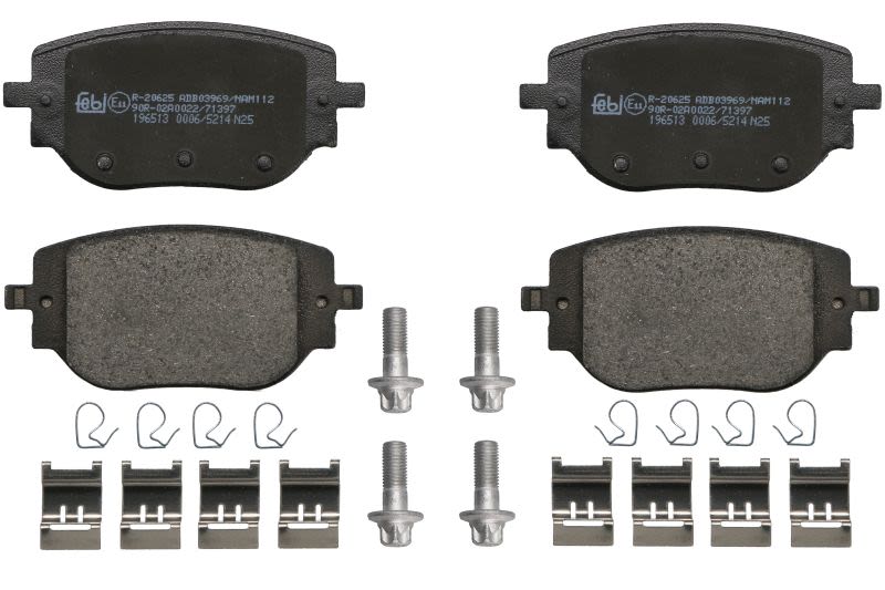 Pastillas de freno de disco FEBI 196513 para Toyota Proace