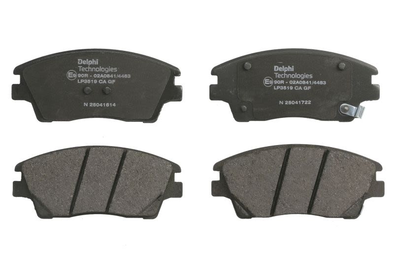 Pastillas de freno de disco DELPHI LP3519 para Hyundai Elantra VI