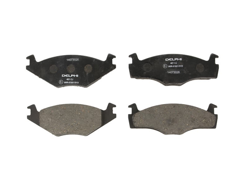 Pastillas de freno de disco DELPHI LP421 para Volkswagen Golf I
