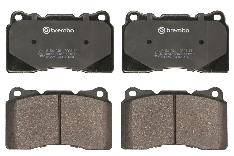 Pastillas de freno de disco BREMBO P 54 040 para Renault Clio III