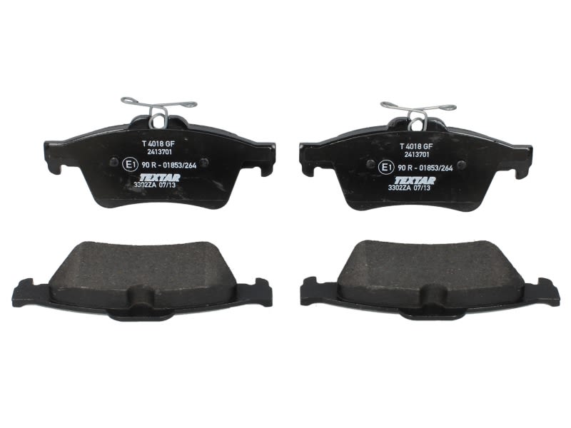 Pastillas de freno de disco TEXTAR 2413701 para Ford Focus II