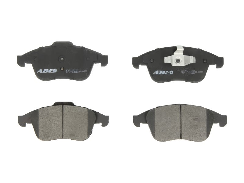 Pastillas de freno de disco ABE C1R040ABE para Renault Clio IV