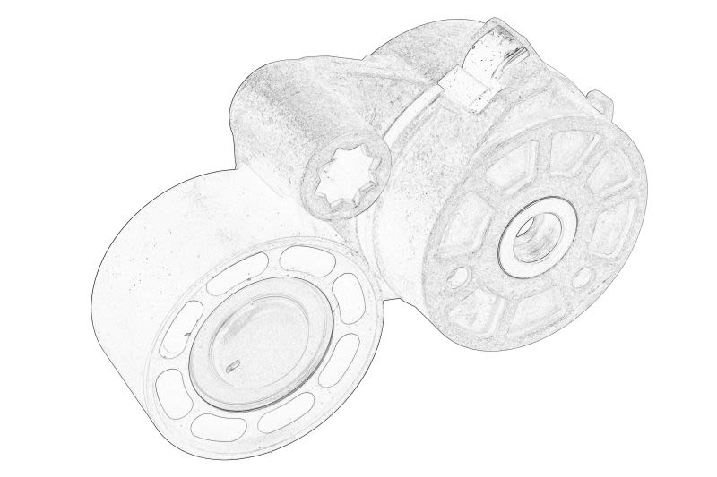 Palanca tensora de correa multicanal OE VOLVO 24767580 para Volvo FH4EV16