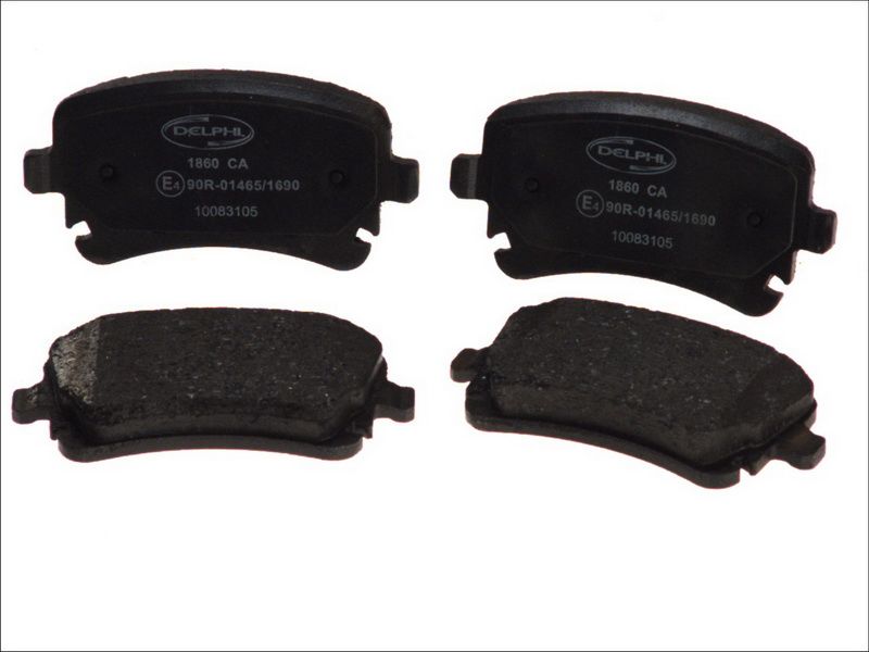 Pastillas de freno de disco DELPHI LP1860 para Audi A4 B7