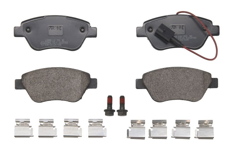 Pastillas de freno de disco BRECK 23979 00 701 10 para Fiat 500