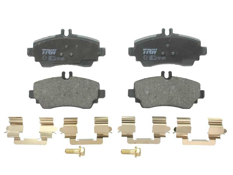 Pastillas de freno de disco TRW GDB1480 para Mercedes-Benz Vaneo (414) 1.6/1.7D/1.9