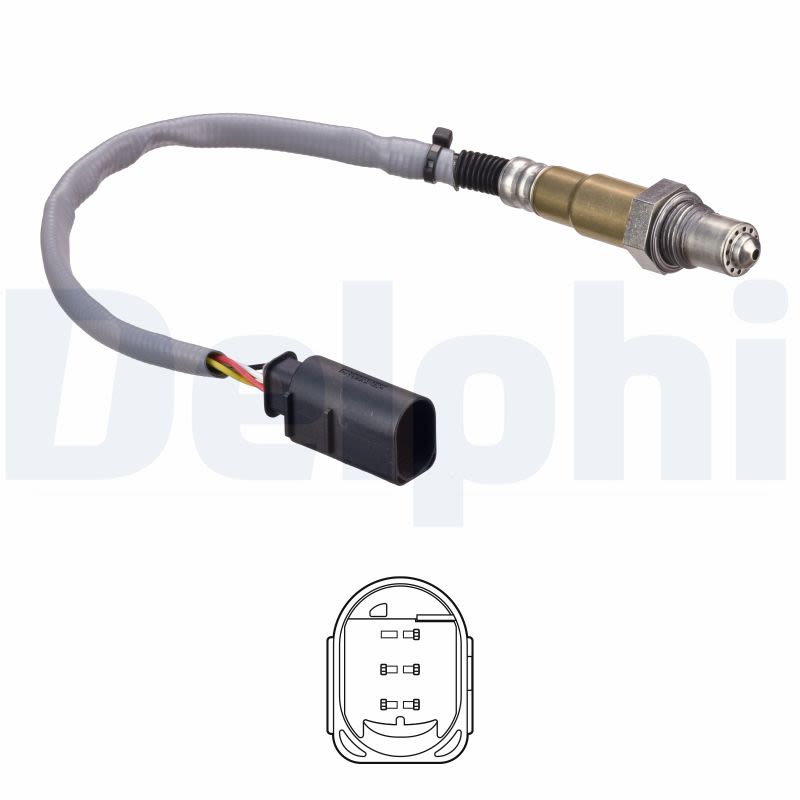 Sensor de oxígeno DELPHI ES21133-12B1 para Mercedes-Benz Marco Polo Camper (W447) 2014-
