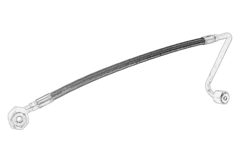 Línea de aceite de turbocompresor OE IVECO 504349541