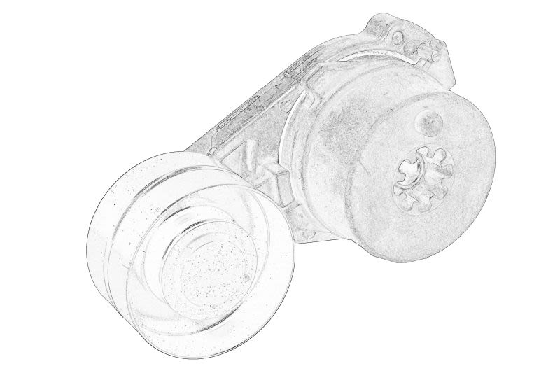 Palanca tensora de correa multicanal OE VOLVO 24767581 para Volvo FH4