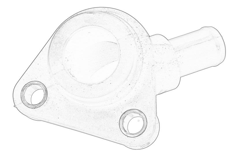 Brida de refrigerante THERMOTEC SI-IV64 para Iveco Daily IV