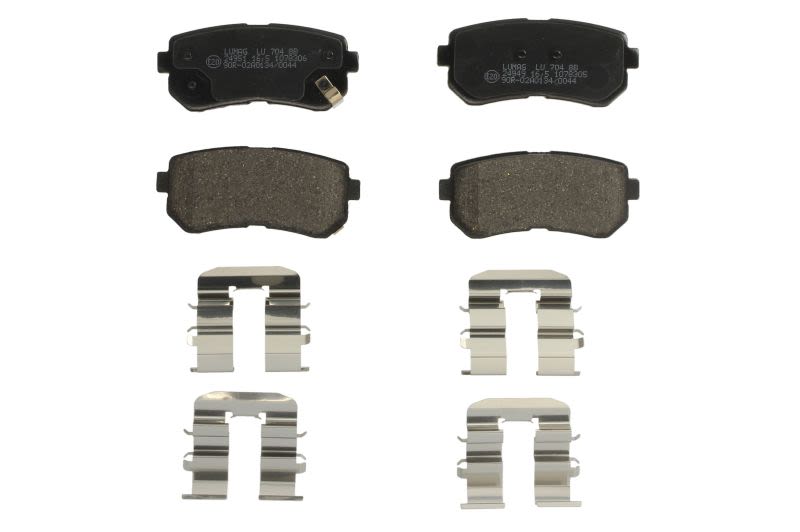 Pastillas de freno de disco BRECK 24949 00 704 00 para Hyundai Accent III