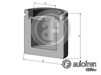 Pistón de cáliper de freno AUTOFREN SEINSA D025573 para Iveco Eurocargo I-Iii