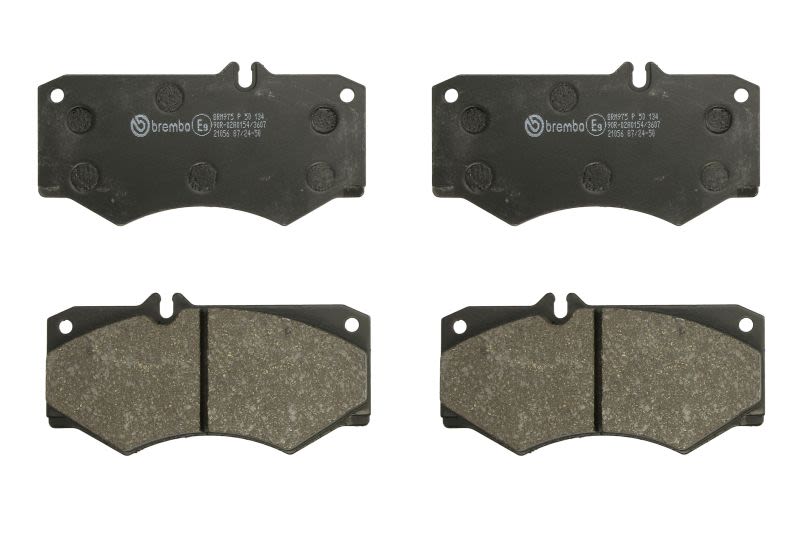 Pastillas de freno de disco BREMBO P 50 134 para Mercedes-Benz O 408