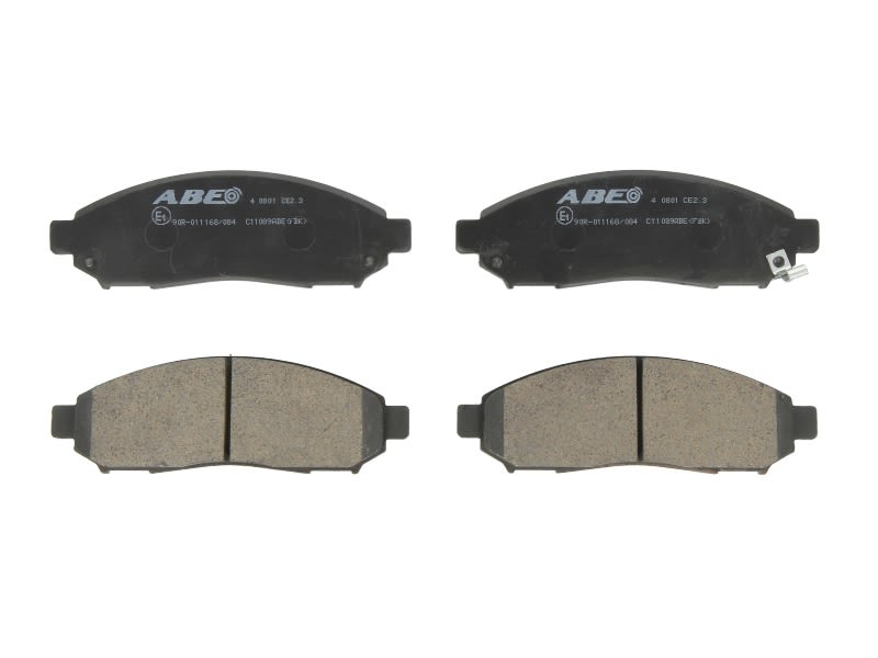 Pastillas de freno de disco ABE C11089ABE para Nissan NP300