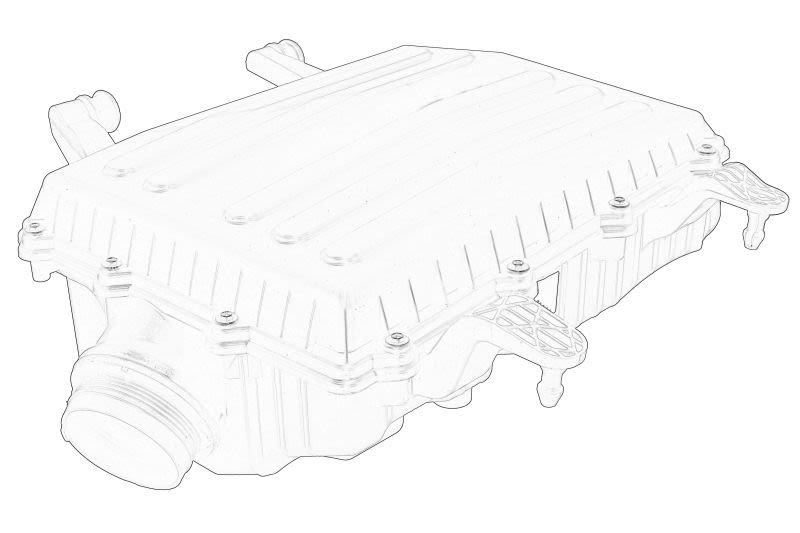 Carcasa del filtro de aire OE IVECO 5802521861