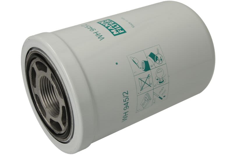 Filtro hidráulico MANN-FILTER WH 945/2 para Fendt 307 C Farme