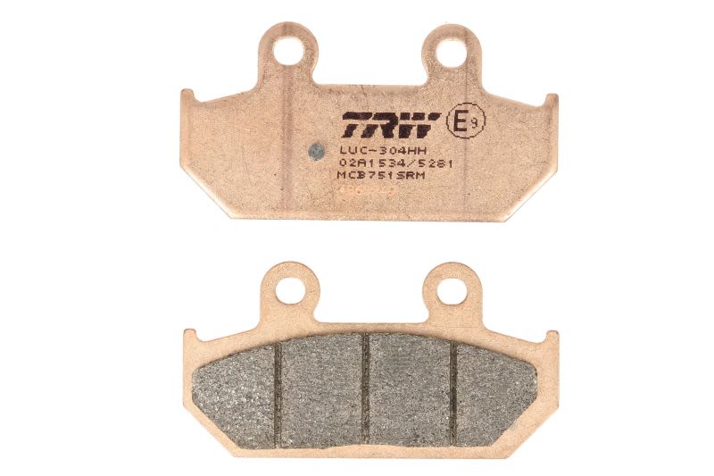 Pastillas de freno de disco TRW MCB751SRM para Suzuki AN 250/400/650
