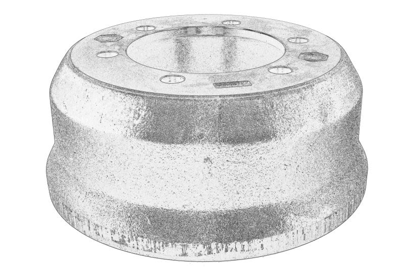 Tambor de freno OE GIGANT 709380041