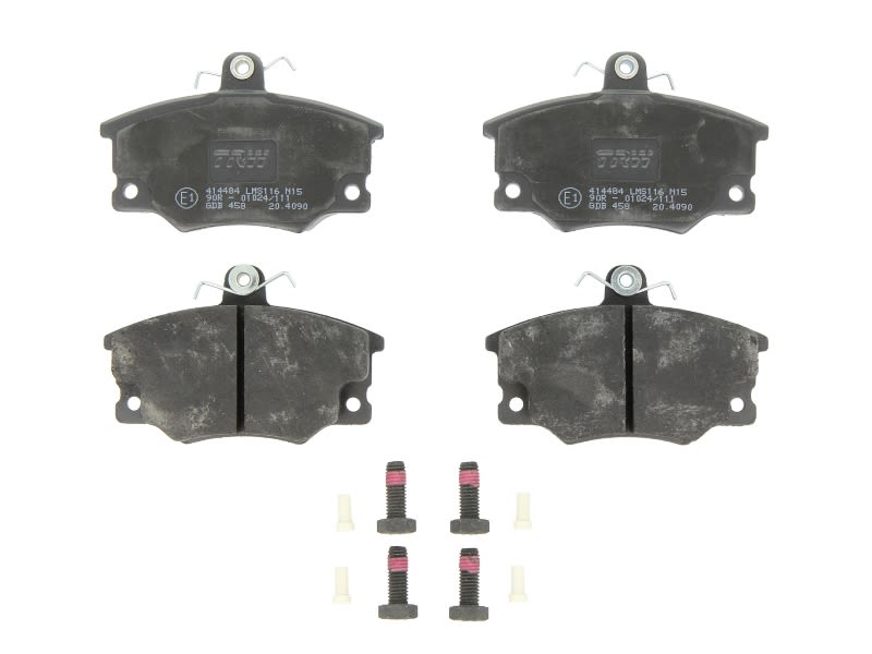 Pastillas de freno de disco TRW GDB458 para Fiat Bravo I