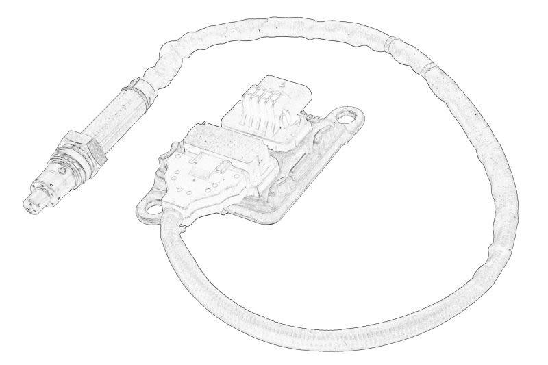 Sensor NOx de inyección de urea OE FIAT 46346827 para Fiat Ducato