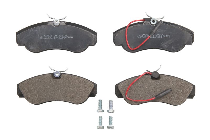 Pastillas de freno de disco BRECK 21799 00 703 10 para Peugeot Boxe