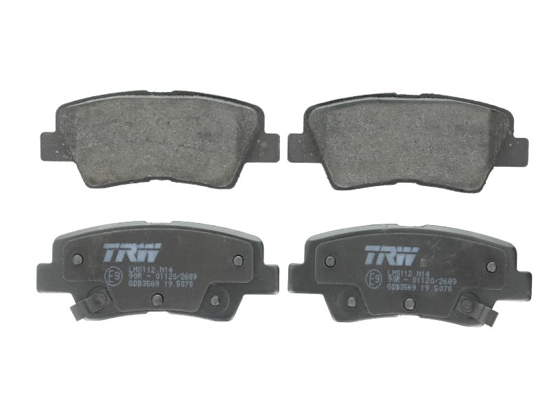 Pastillas de freno de disco TRW GDB3569 para Hyundai Elantra V 1.6/1.6D/1.8