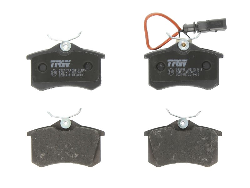 Pastillas de freno de disco TRW GDB1415 para Volkswagen Polo VI