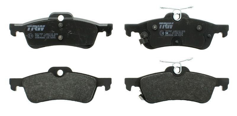 Pastillas de freno de disco TRW GDB3588 para Honda CIVIC IX