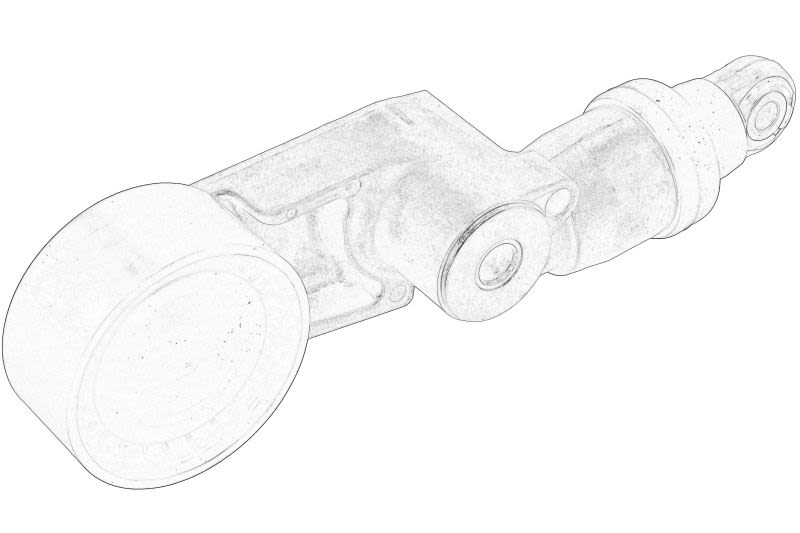 Palanca tensora de correa multicanal OE FIAT 6000640078 para Fiat Talento