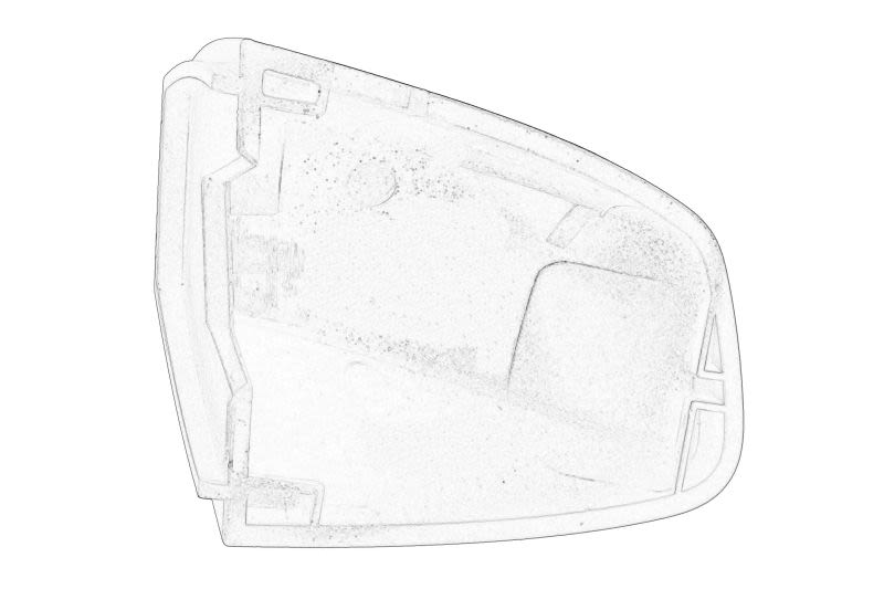 Elemento de manilla de puerta OE VW 5G1 837 879DGRU para Skoda Fabia III