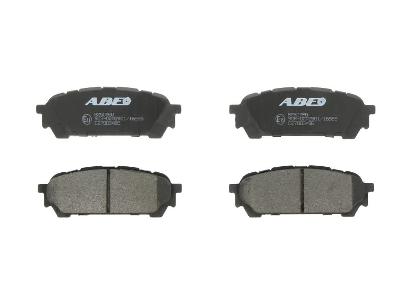 Pastillas de freno de disco ABE C27003ABE para Subaru Imprez