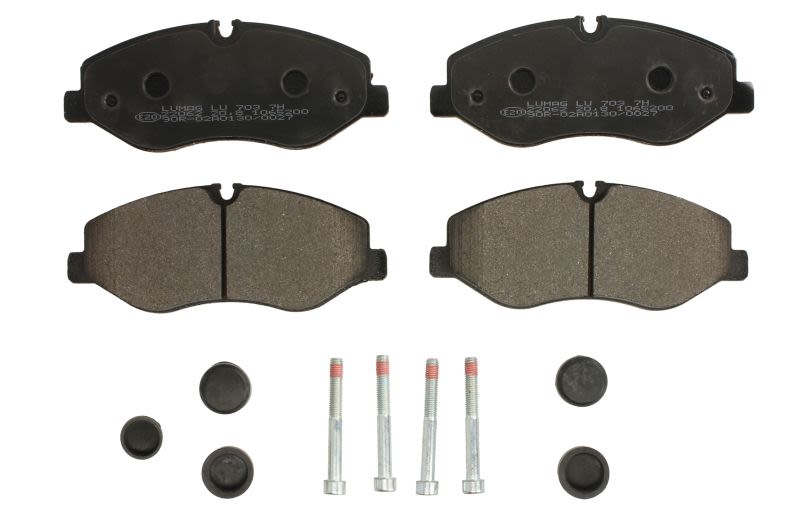 Pastillas de freno de disco BRECK 22062 00 703 00 para Mercedes-Benz Marco Polo Camper (W447) 2014-
