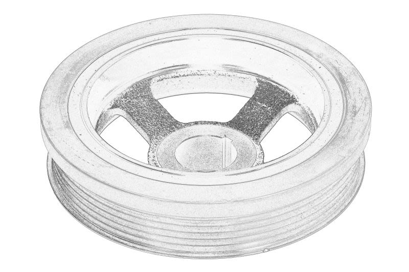 Polea de cigüeñal OE HYUNDAI 2312408551 para Hyundai I30