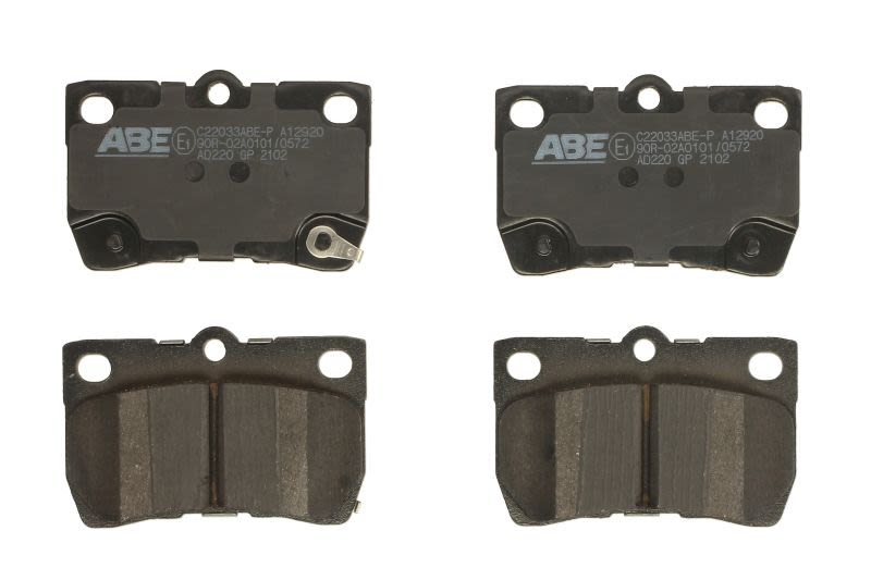 Pastillas de freno de disco ABE C22033ABE-P para Lexus IS C