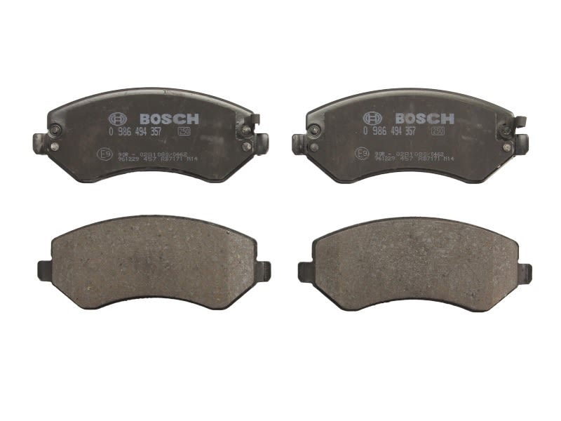 Pastillas de freno de disco BOSCH 0 986 494 357 para Dodge Caravan