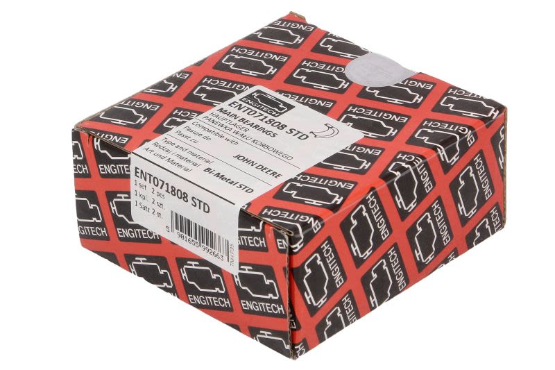 Juego de metales de bancada ENGITECH ENT071808 STD para John Deere 105